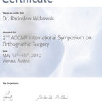 Certyfikat 2010.05.13 szkolenie Wieden Austria